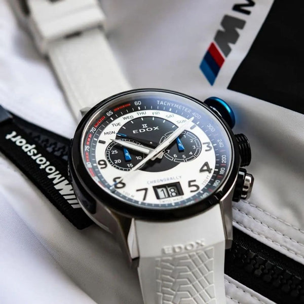 Reloj EDOX Chronorally BMW M Motorsport Limited Edition 38001TINNBUBN