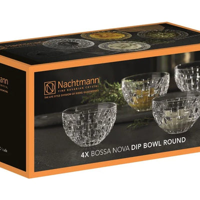 Set 4 Bowls NACHTMANN Bossa Nova 10cms