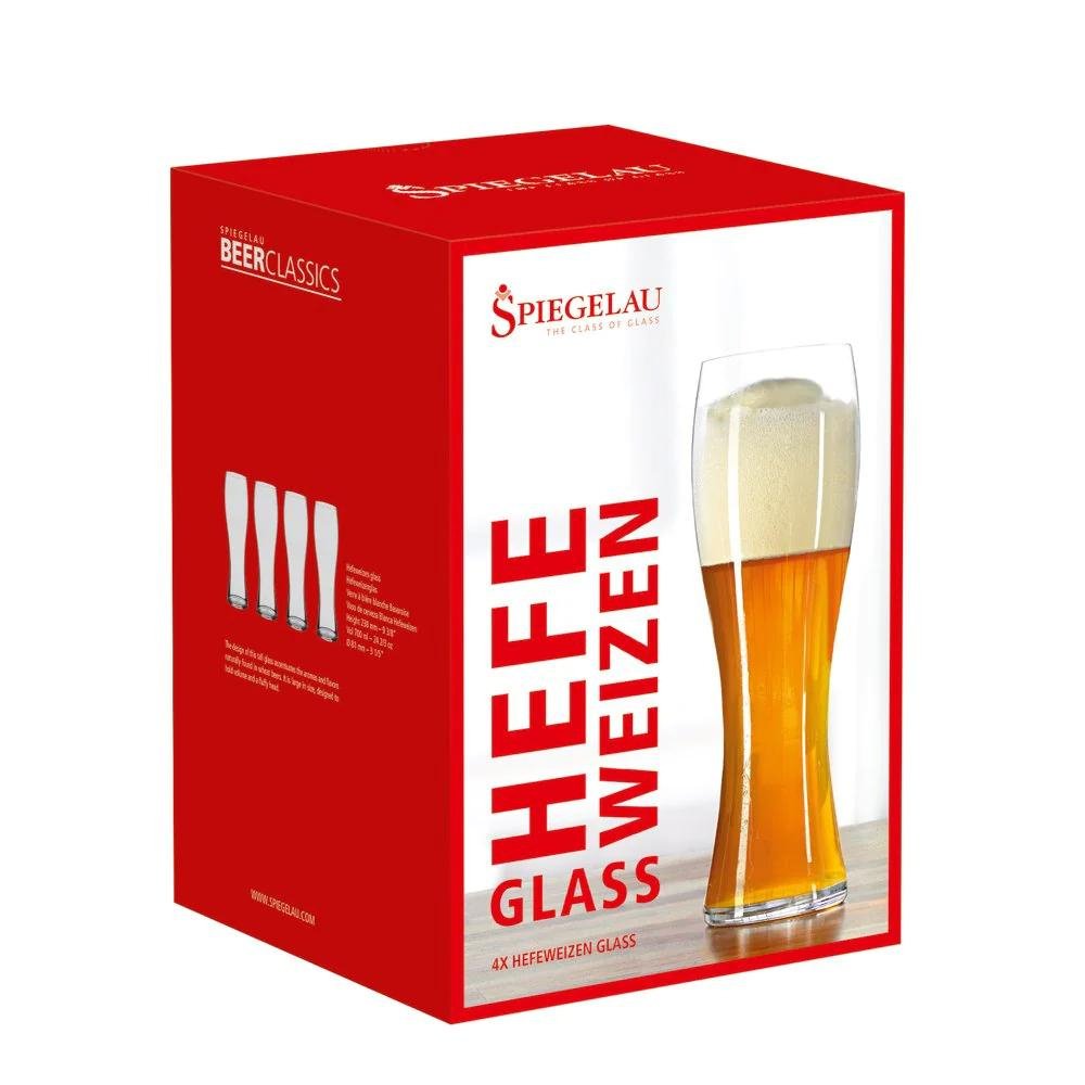 Juego 4 Vasos Spiegelau Cerveza Hefenweizen 4991975 - Joyería Rometsch