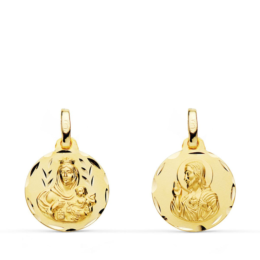 Medalla Oro Escapulario ME-14400