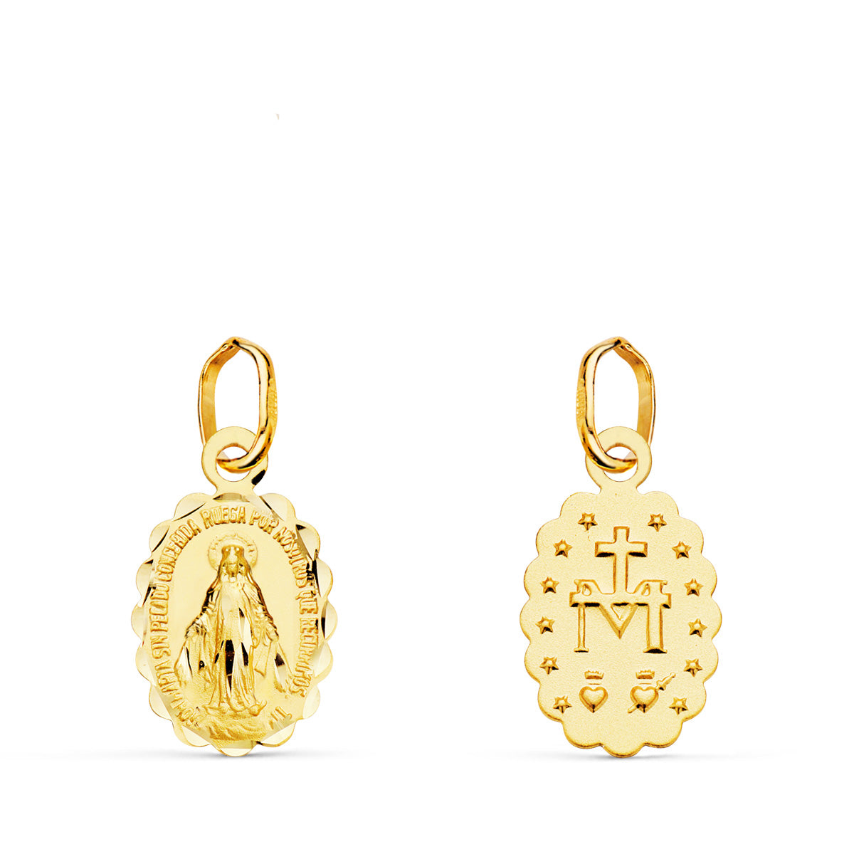 Medalla Oro Virgen Milagrosa ME-14395