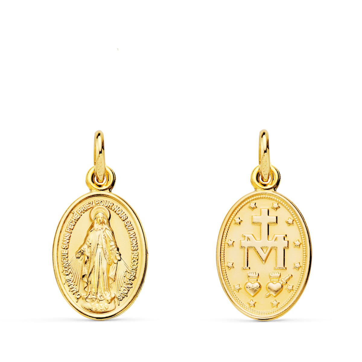 Medalla Oro Virgen Milagrosa ME-14387