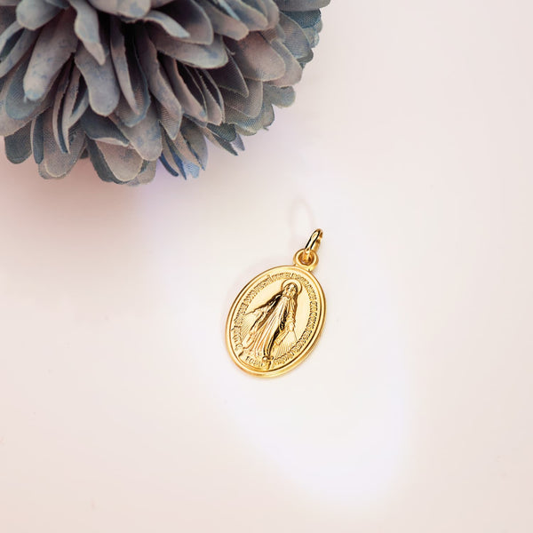 Medalla Oro Virgen Milagrosa ME-14388
