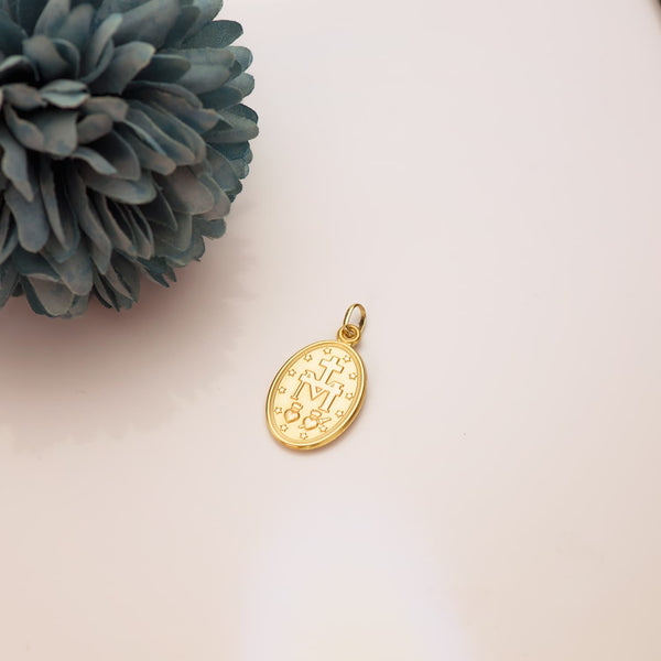 Medalla Oro Virgen Milagrosa ME-14388