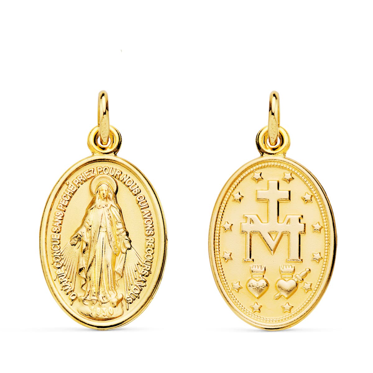 Medalla Oro Virgen Milagrosa ME-14388