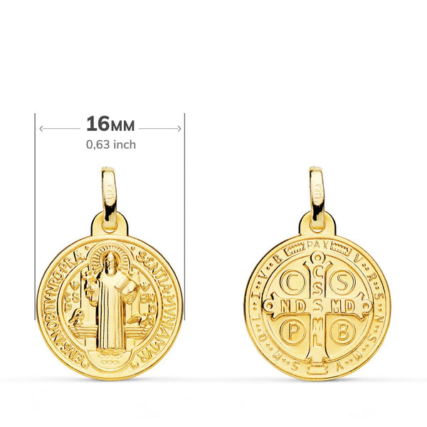 Medalla Oro San Benito ME-14402