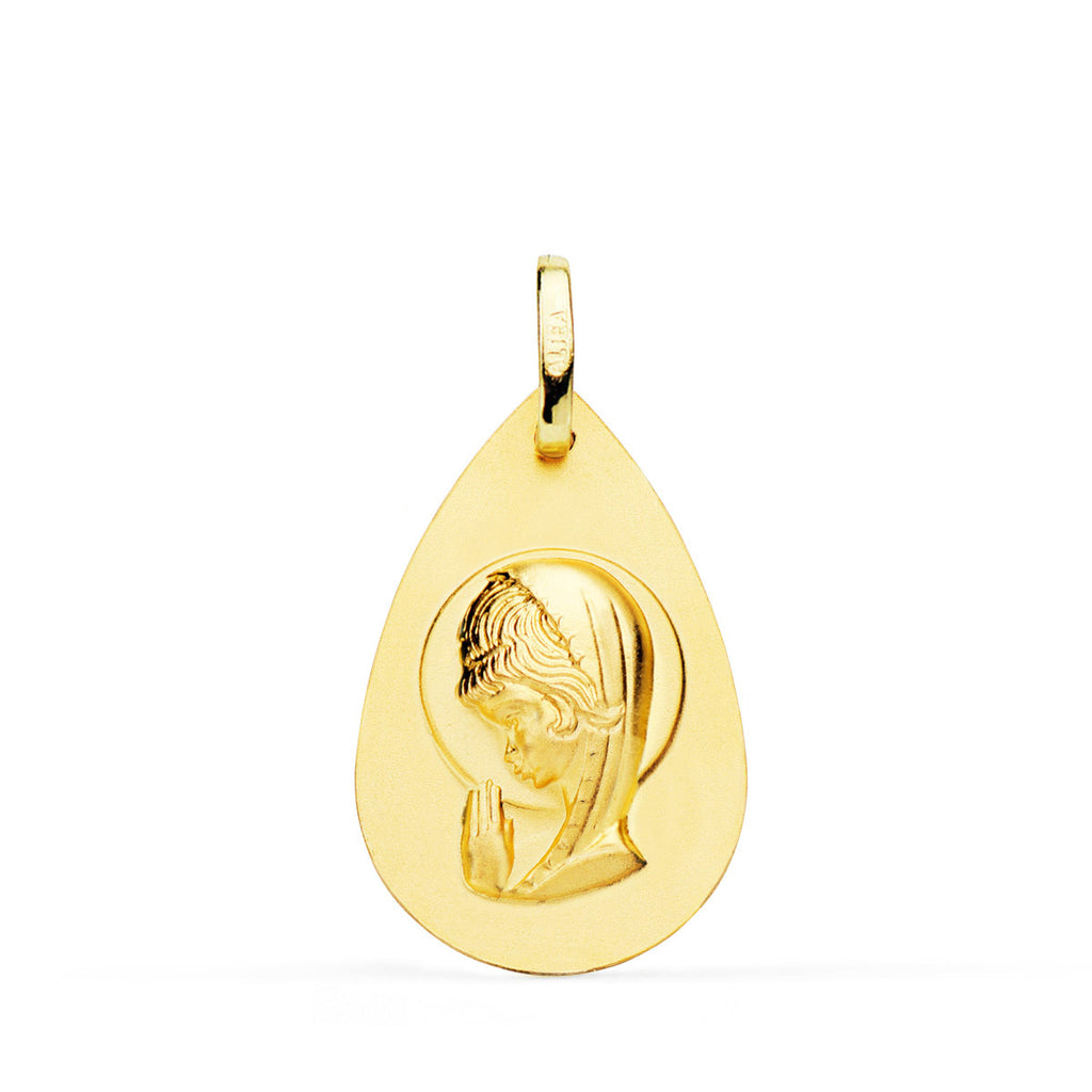 Medalla Oro Virgen Niña ME-14390