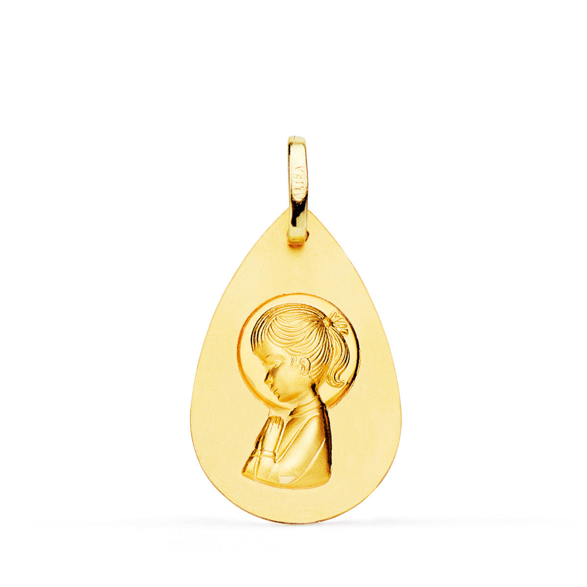 Medalla Oro Virgen Niña ME-14386