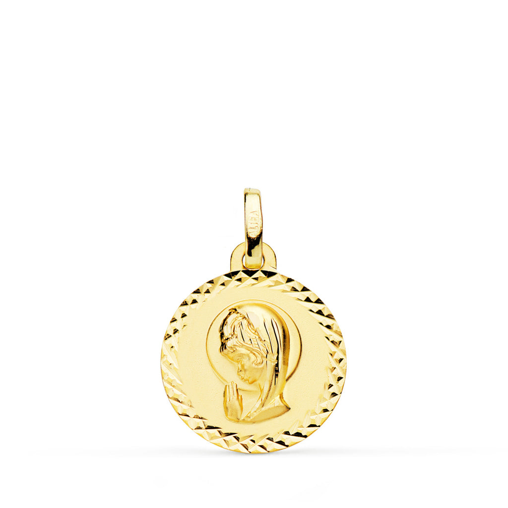 Medalla Oro Virgen Niña ME-14393