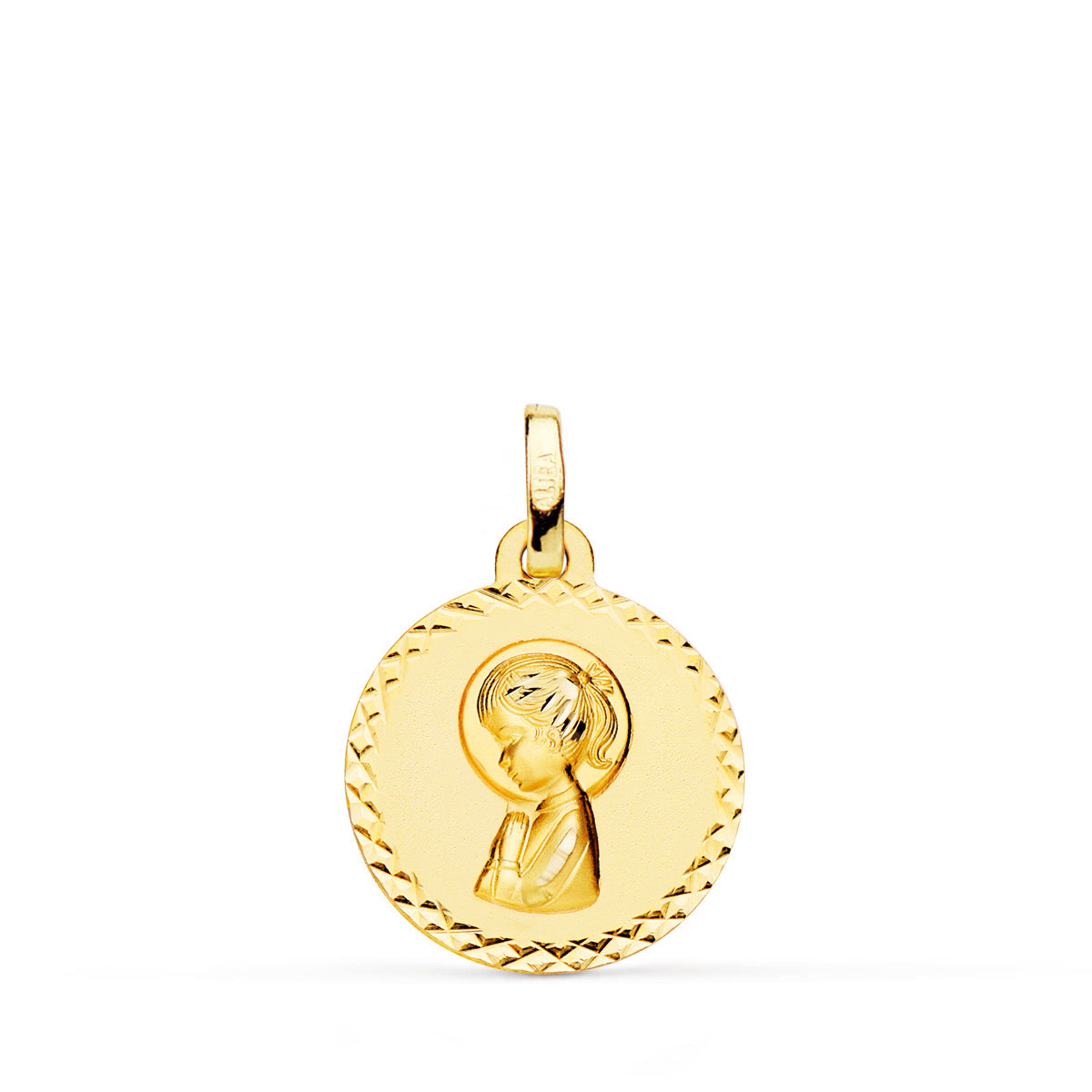 Medalla Oro Virgen Niña ME-14394