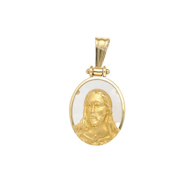 Medalla Jesucristo Oro Amarillo, ME0112374 - Joyería Rometsch