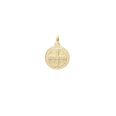 Medalla Oro Amarillo San Benito ME9417 - Joyería Rometsch