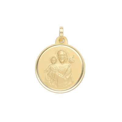 Medalla Oro Amarillo San José, ME9431 - Joyería Rometsch