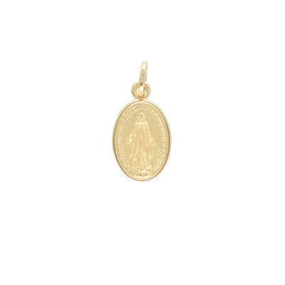 Medalla Oro Amarillo Virgen Milagrosa ME12720 - Joyería Rometsch