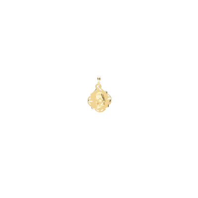 Medalla Oro Amarillo Virgen Niña ME9425 - Joyería Rometsch