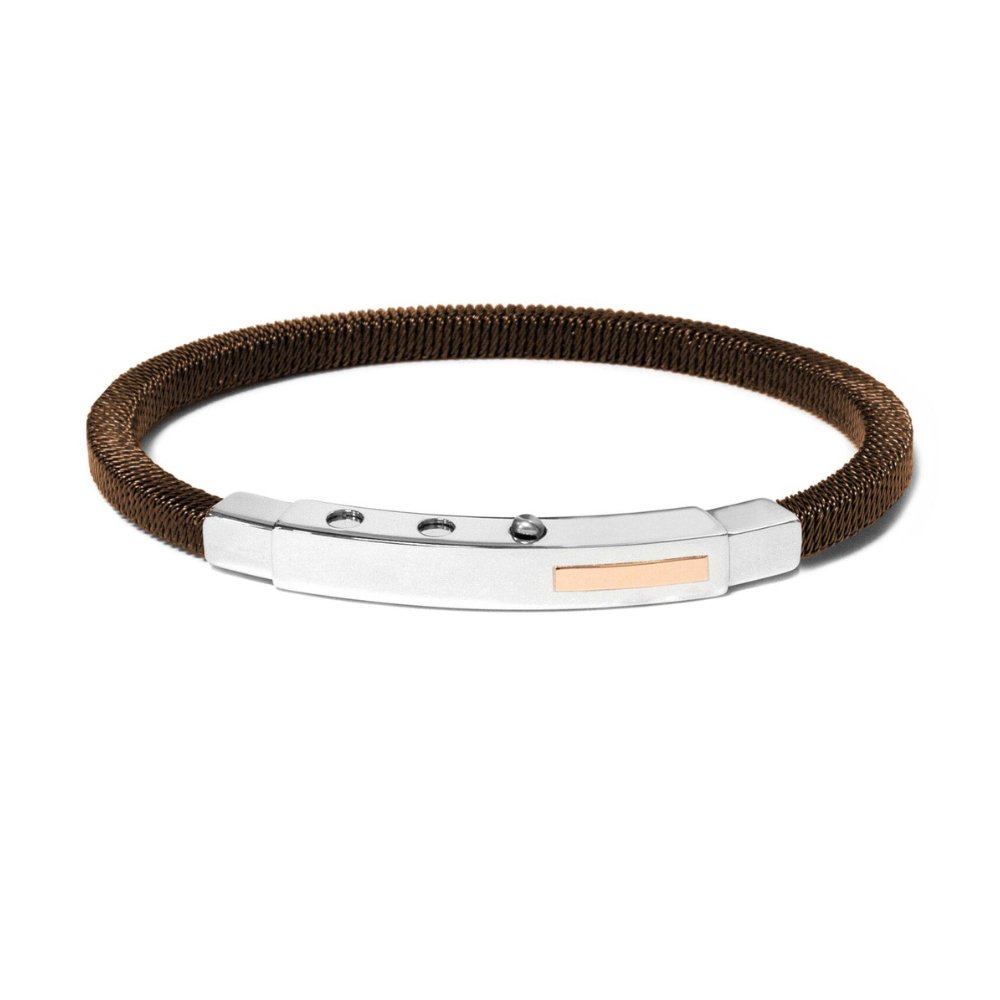 Pulsera Borsari Acero BRATLA07B - Joyería Rometsch