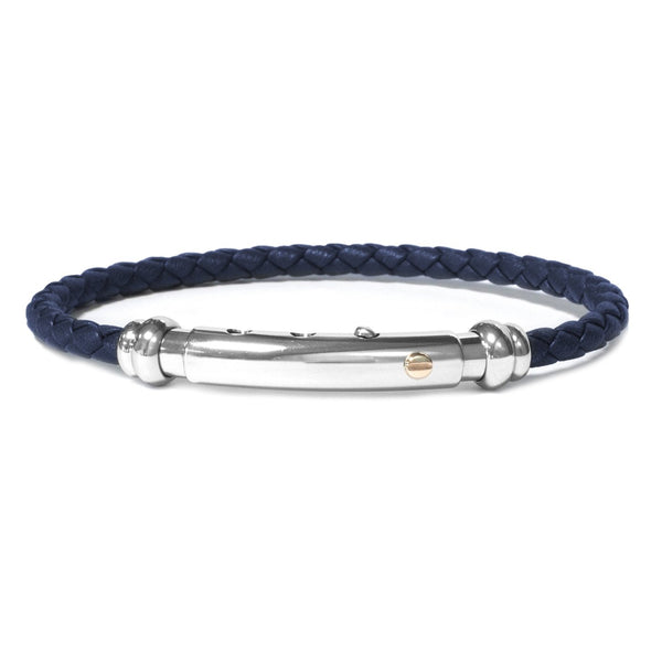 Pulsera Borsari Corda Cuero BRCORDA31NG - Joyería Rometsch