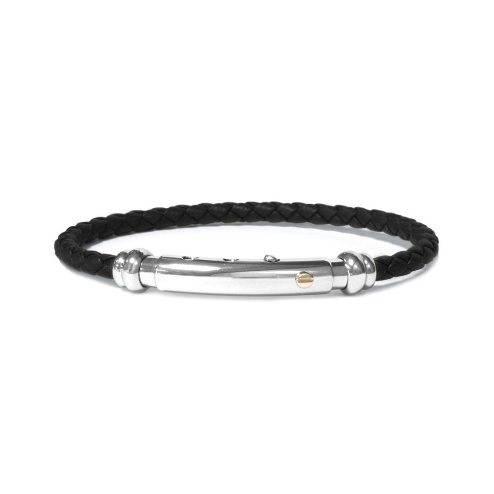 Pulsera Borsari Cuero BRCORDA30NG - Joyería Rometsch