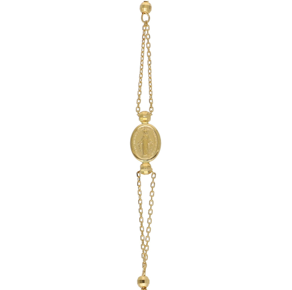 Pulsera Denario Oro Amarillo PU - 13102 - Joyería Rometsch