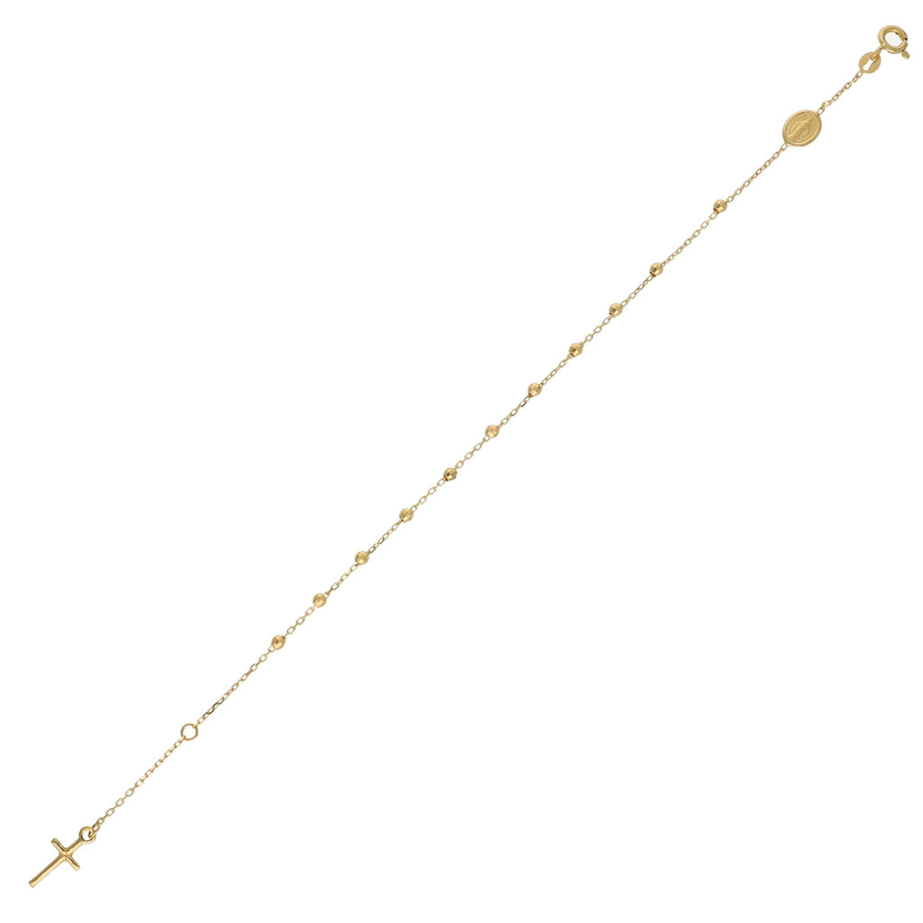 Pulsera Denario Oro Amarillo PU - 13103 - Joyería Rometsch