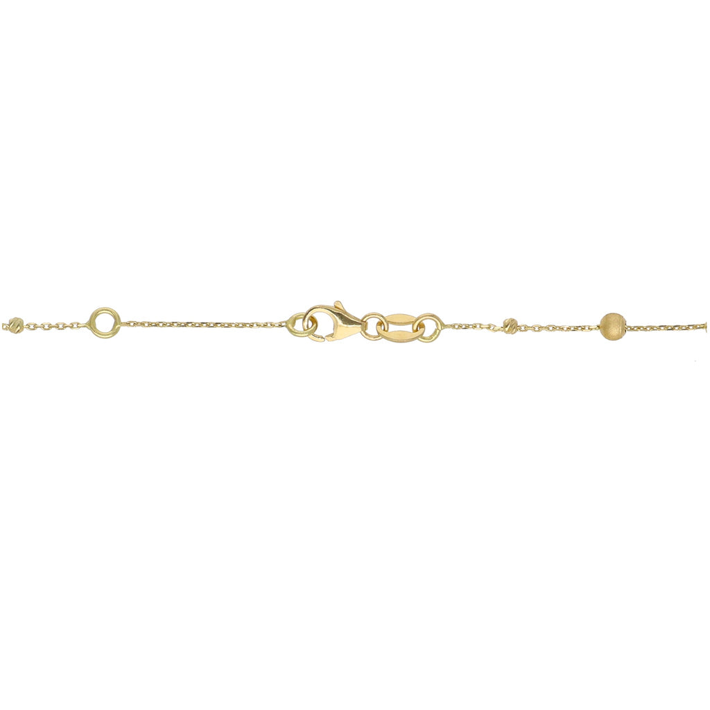 Pulsera Oro Amarillo Bolitas PU12911 - Joyería Rometsch