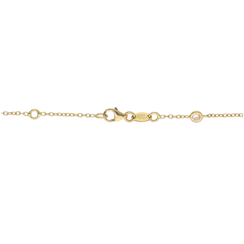 Pulsera Oro Amarillo Circón PU12909 - Joyería Rometsch