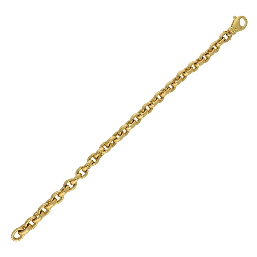 Pulsera Oro Amarillo Eslabones PU - Joyería Rometsch