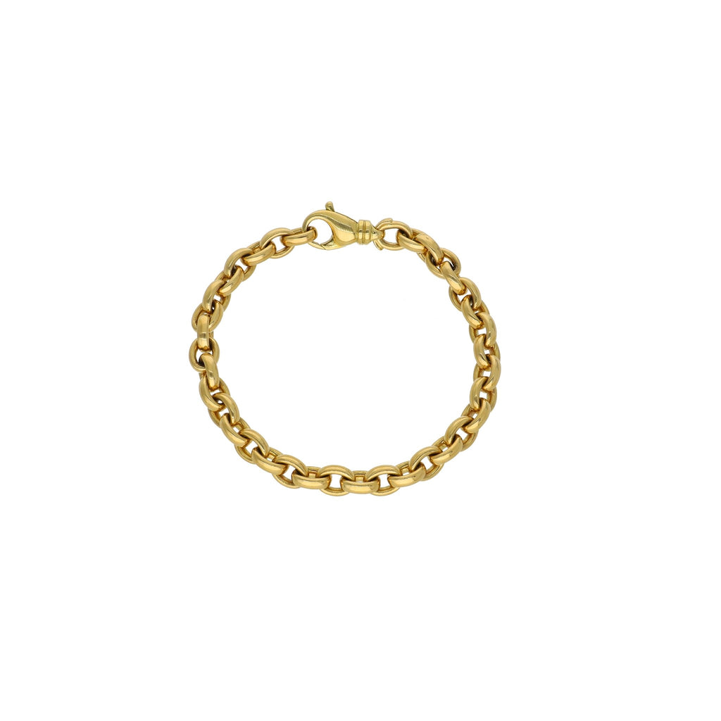 Pulsera Oro Amarillo Eslabones PU - Joyería Rometsch