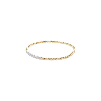 Pulsera Oro Amarillo PU7624 - Joyería Rometsch