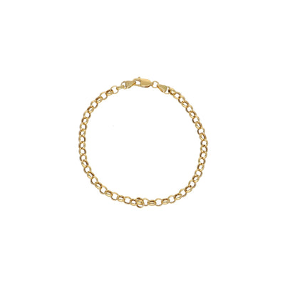 Pulsera Oro Amarillo Rolo PU - 13105 - Joyería Rometsch