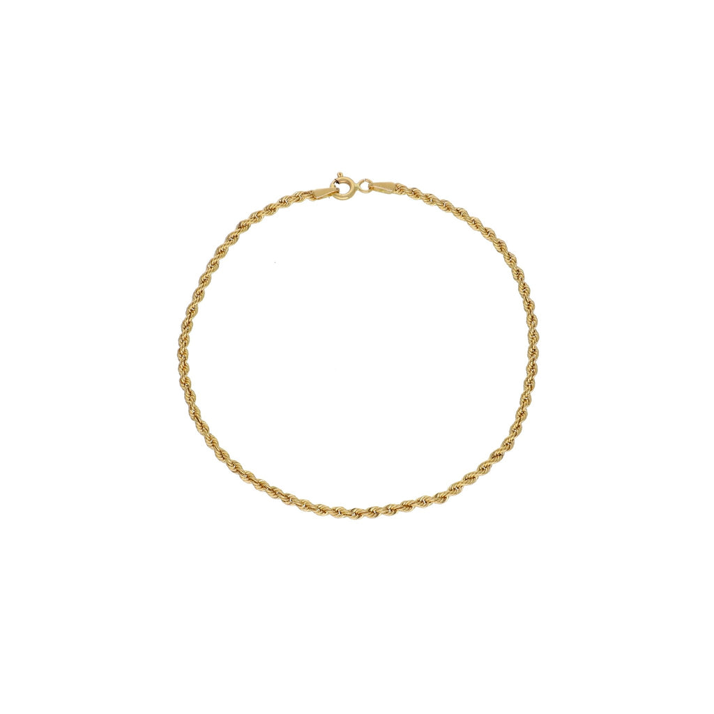 Pulsera Oro Amarillo Singapur PU - 13106 - Joyería Rometsch