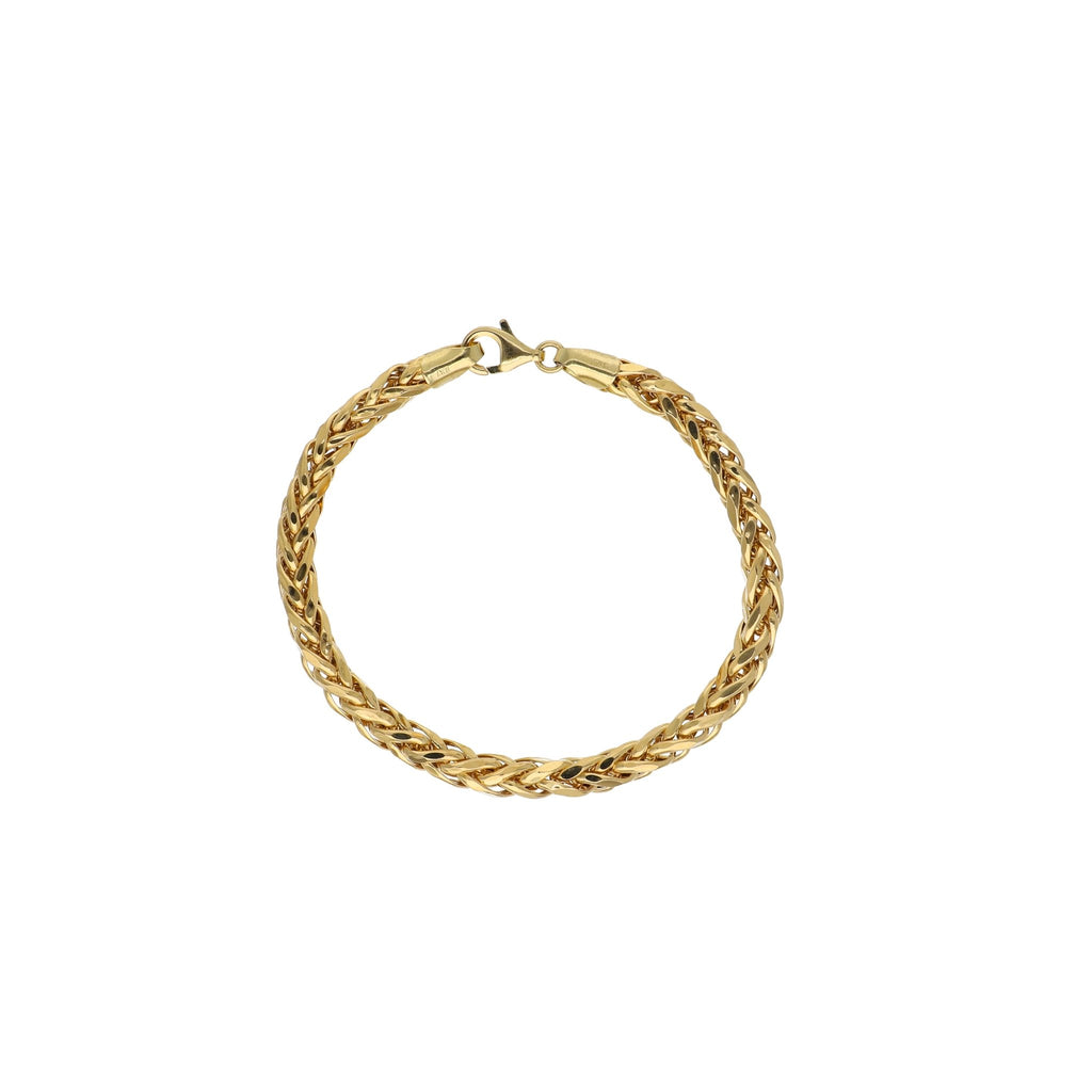 Pulsera Oro Amarillo Snake PU12015 - Joyería Rometsch