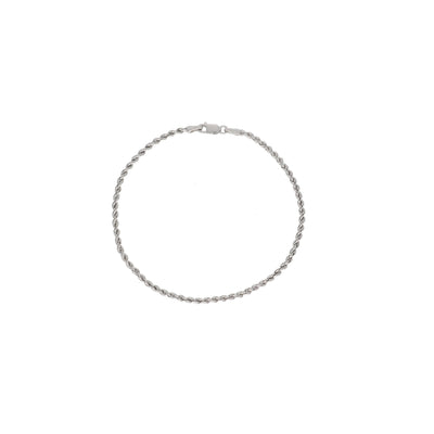 Pulsera Oro Blanco Singapur PU - 13107 - Joyería Rometsch