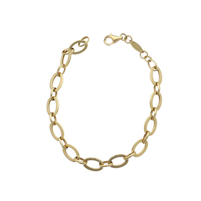 Pulsera Oro Eslabones PU11307 - Joyería Rometsch