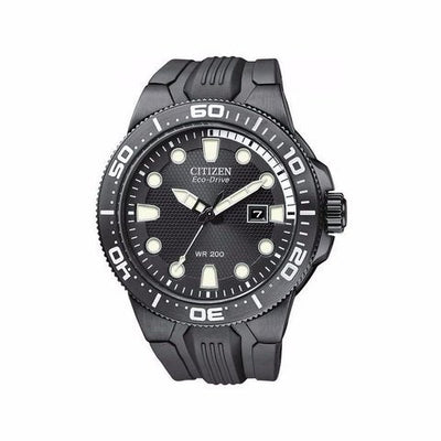 Reloj CITIZEN Eco-Drive Black Rubber, BN009508E - Joyería Rometsch