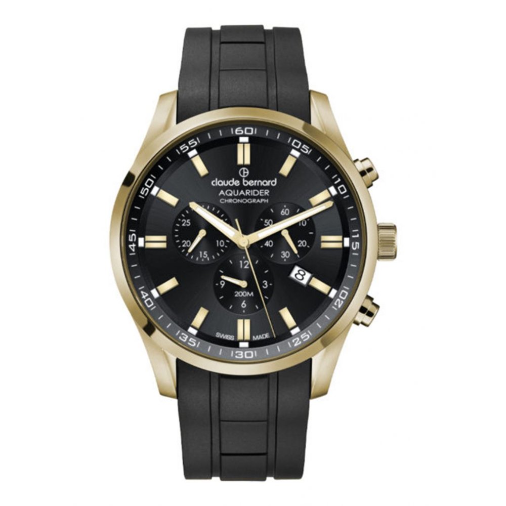 Reloj Claude Bernard Aquarider Cronograph 1022237JCANID - Joyería Rometsch