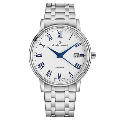 Reloj Claude Bernard Classic Date 39mm 530073MARBUN - Joyería Rometsch