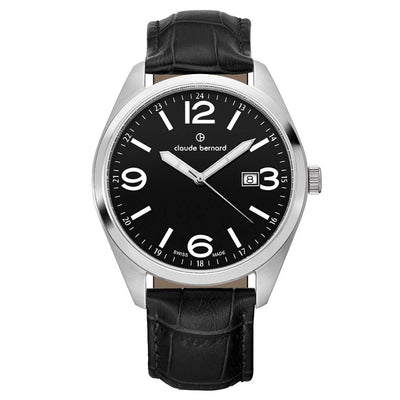 Reloj Claude Bernard Classic ST50 Date 53019.3CNNB - Joyería Rometsch
