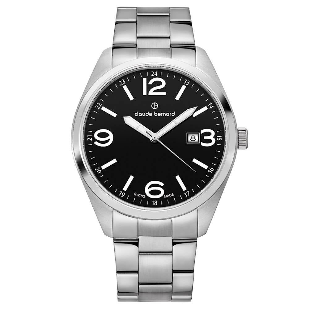 Reloj Claude Bernard Classic ST50 Date 530193MNB - Joyería Rometsch