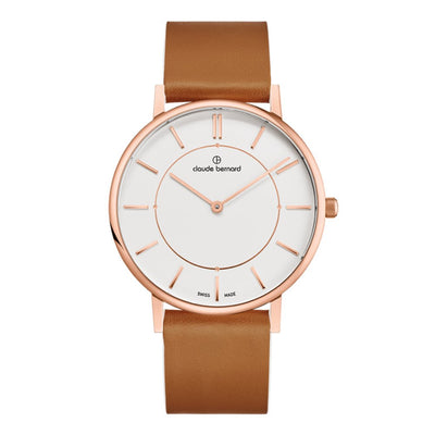 Reloj Claude Bernard SlimLine 2021937RCAIRR - Joyería Rometsch