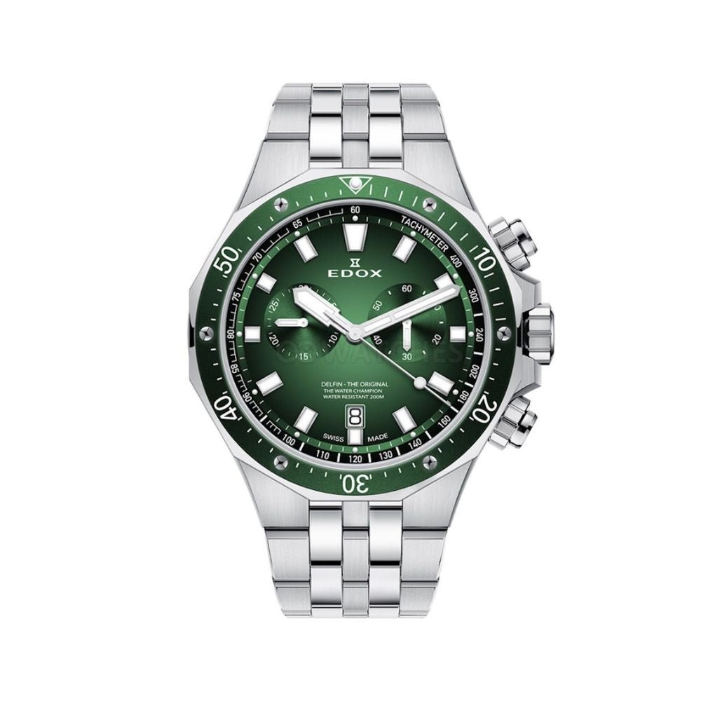 Reloj EDOX Delfin Chronograph 101093VMVIN - Joyería Rometsch