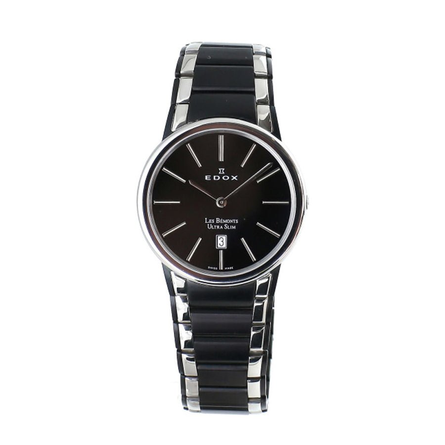 Reloj EDOX Les Bemonts Ultra Slim, 27030357NNIN - Joyería Rometsch