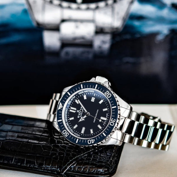 Reloj EDOX Neptunian 801203BUMBUF - Joyería Rometsch