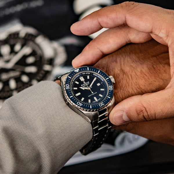 Reloj EDOX Neptunian 801203BUMBUF - Joyería Rometsch