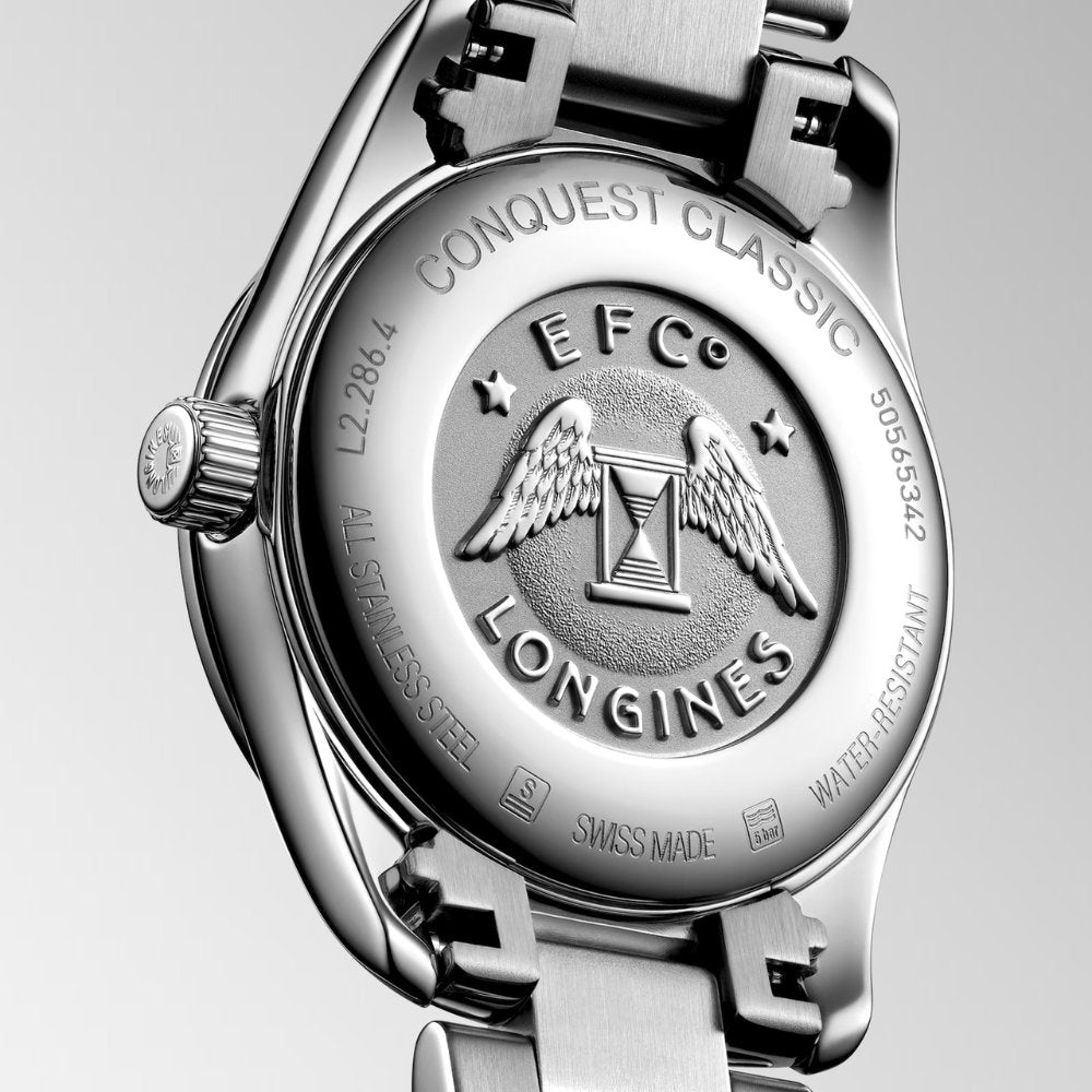 Reloj Longines Conquest Classic 34mm L2.386.4.87.6 - Joyería Rometsch