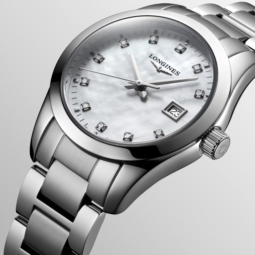 Reloj Longines Conquest Classic 34mm L2.386.4.87.6 - Joyería Rometsch