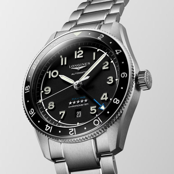 Reloj LONGINES Spirit Zulu Time L3.812.4.53.6 - Joyería Rometsch