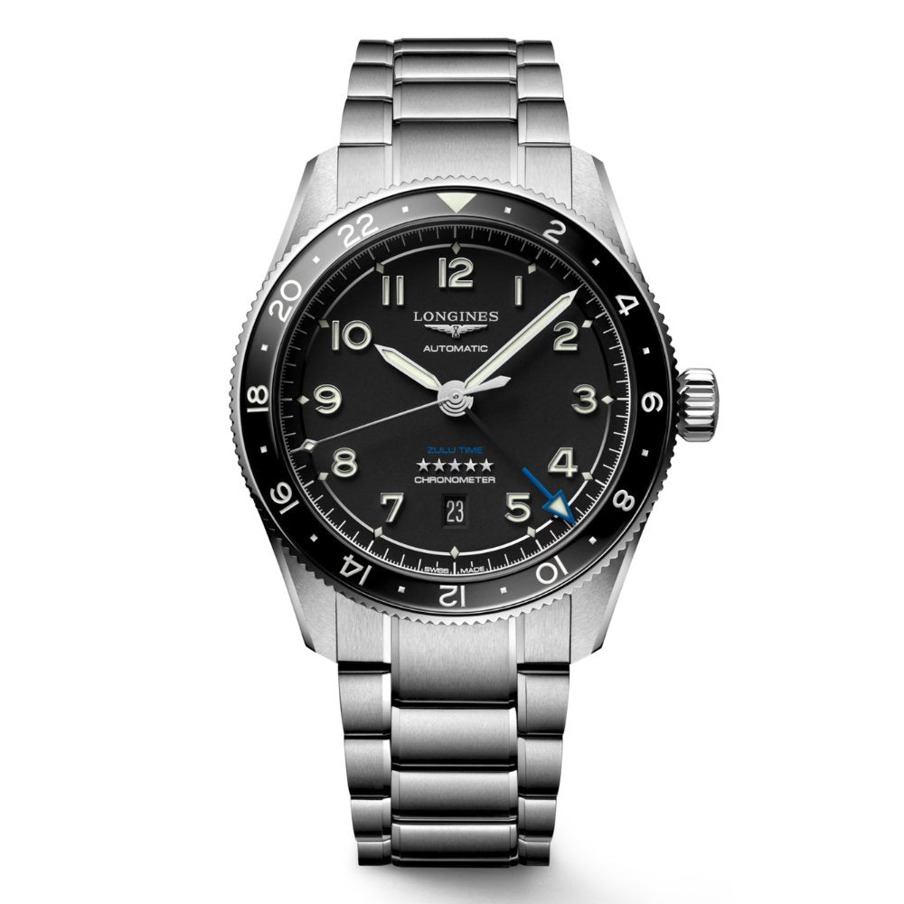 Reloj LONGINES Spirit Zulu Time L3.812.4.53.6 - Joyería Rometsch