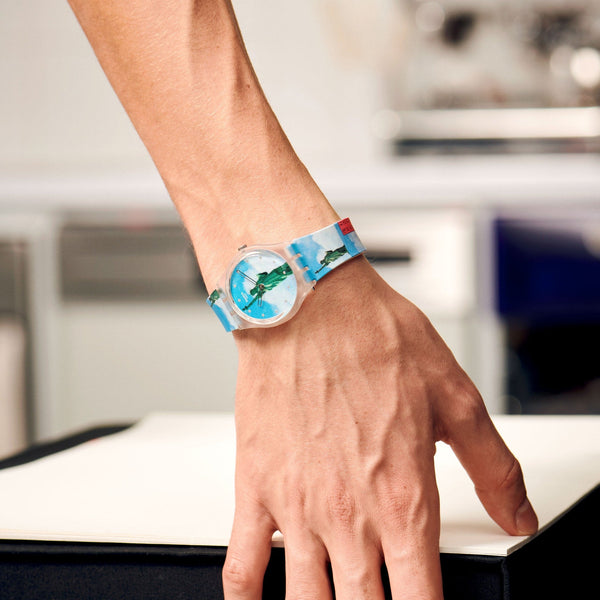 Reloj Swatch NEW YORK BY TADANORI YOKOO, GZ351 - Joyería Rometsch