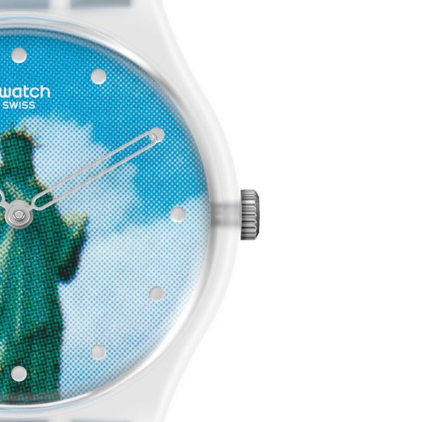 Reloj Swatch NEW YORK BY TADANORI YOKOO, GZ351 - Joyería Rometsch